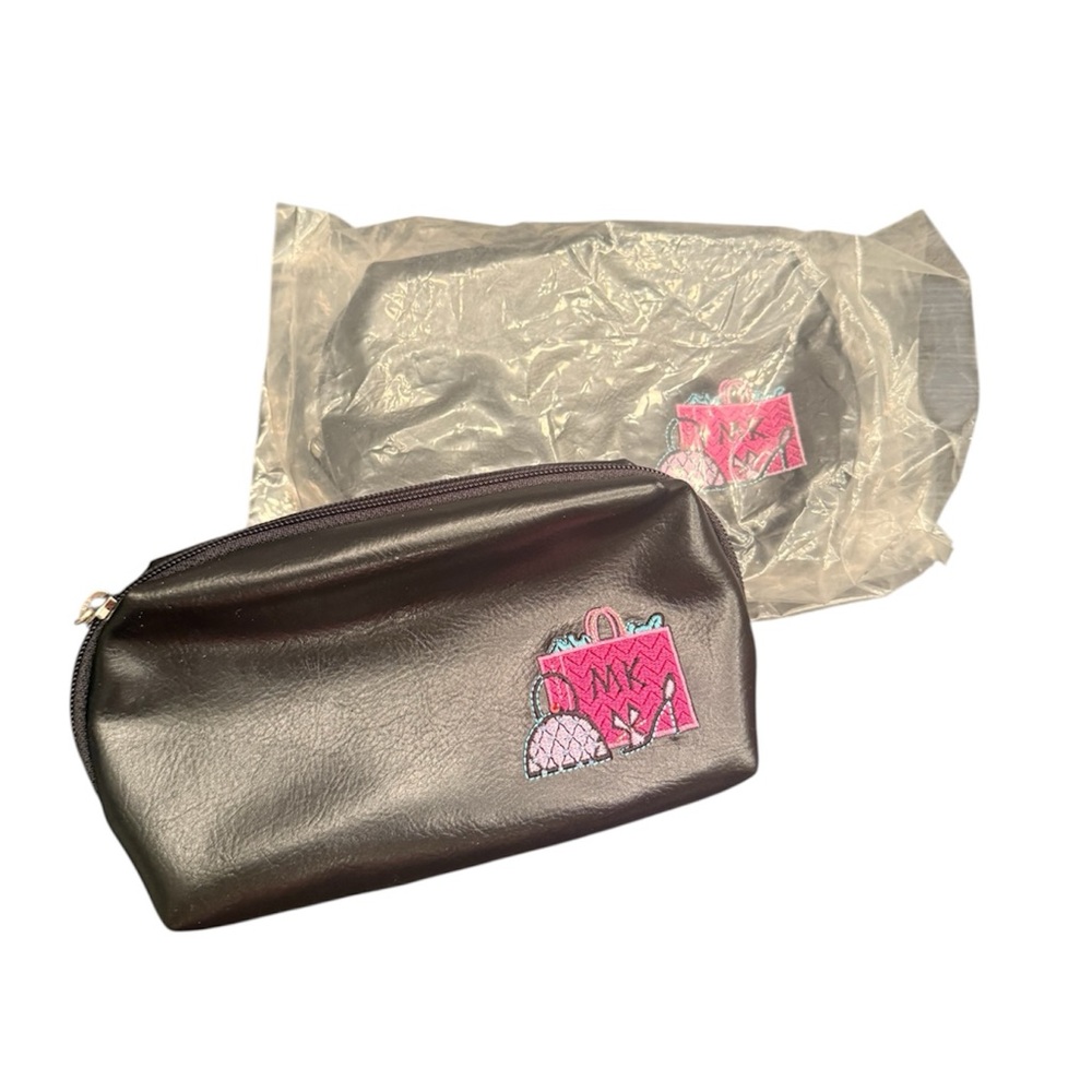 NEW Mary Kay Girlfriends Collections Bundle of (2) Embroidered Cosmetic Cases